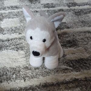 Manhattan Toy Woolies Husky 8" Stuffed Animal Plush Puppy